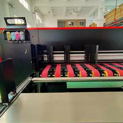 CMYK-Farbdruck-Maschine runzelte Kasten-Digital-Druck-Maschine